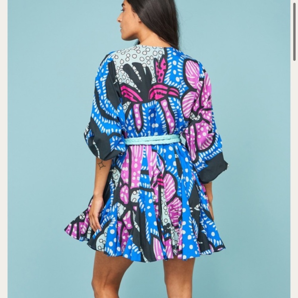 RHODE Blue Printed Ella Dress 2